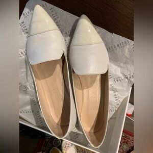 Hispanitas white grey pumps